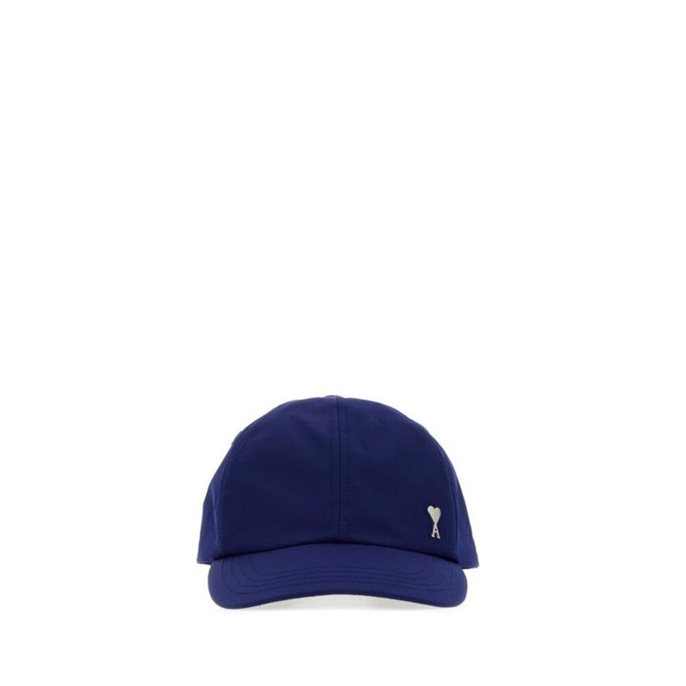Ami Women Blue Tech Fabric Baseball Cap